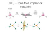 CH 4 – four-fold improper rotation. Special Features of Improper Rotations Certain improper rotations are equivalent to other symmetry operations. Improper.