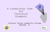 A Leadership Team for Technical Students Illinois Valley Community College Oglesby, IL.