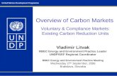 Overview of Carbon Markets Voluntary & Compliance Markets: Existing Carbon Reduction Units Vladimir Litvak RBEC Energy and Environment Practice Leader.