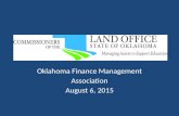 Oklahoma Finance Management Association August 6, 2015.