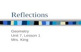 Reflections Geometry Unit 7, Lesson 1 Mrs. King. BrainPop!  yandmeasurement/transformation/previ ew.weml .