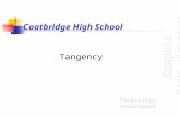Coatbridge High School Tangency 2 Lines A Curve Tangential to 2 Lines Draw two arcs with the centre on the lines Draw two lines parallel to the other.