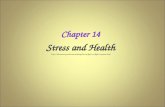 Chapter 14 Stress and Health .