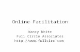 Online Facilitation Nancy White Full Circle Associates .