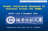 Atomic Structural Response to External Strain for AGNRs Wenfu Liao & Guanghui Zhou KITPC Program—Molecular Junctions Supported by NSFC under Grant No.