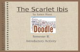The Scarlet Ibis by James Hurst Semester II. Introductory Activity.