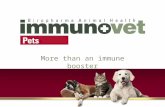 More than an immune booster. Schedule Basics Avemar and Immunovet Production Effects Results.