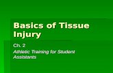 Basics of Tissue Injury Ch. 2 Athletic Training for Student Assistants.