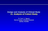 Design and Analysis of Clinical Study 11. Analysis of Cohort Study Dr. Tuan V. Nguyen Garvan Institute of Medical Research Sydney, Australia.