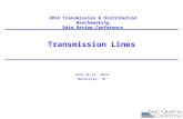 Transmission Lines June 24-27, 2014 Nashville, TN 2014 Transmission & Distribution Benchmarking Data Review Conference.