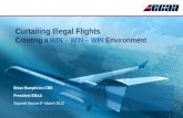 Brian Humphries CBE President EBAA Sopwell House 6 th March 2012 Curtailing Illegal Flights Creating a WIN – WIN – WIN Environment.