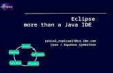 Eclipse more than a Java IDE pascal_rapicault@ca.ibm.com Core / Equinox Committer Users Extenders Publishers Enablers Configurers.