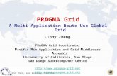 Cindy Zheng, Geon Workshop, 7/20/2006 PRAGMA Grid A Multi-Application Route-Use Global Grid Cindy Zheng PRAGMA Grid Coordinator P acific R im A pplication.