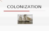 COLONIZATION. Why explore? Motives behind exploration:  1. The desire for wealth and power.  2. The desire to spread Christianity.  3. The desire for.