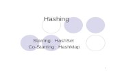 1 Hashing Starring: HashSet Co-Starring: HashMap.
