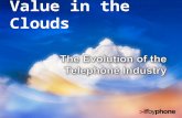 Value in the Clouds. Who Irv Shapiro – first job in the industry – summer of 1976 – built Metamor, Edventions and now Ifbyphone Ifbyphone –2 years ago.