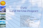 CVG Land Re-Use Program Ms. Debbie Conrad Cincinnati/Northern Kentucky International Airport Noise Abatement Programs Coordinator Kenton County Airport.