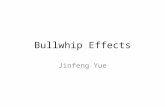 Bullwhip Effects Jinfeng Yue. Lack of SC Coordination Supply chain coordination – all stages in the supply chain take actions together (usually results.