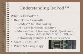 Understanding IsoPod™ What is IsoPod™? Real Time Controller –IsoMax™ for Multitasking –DSP Core for speed, 40 MIP’s –Motion Control features: PWM, Quadrature,