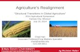 Extension and Outreach/Department of Economics Agriculture’s Realignment “Structural Transitions in Global Agriculture” 2014 Agricultural Symposium Kansas.