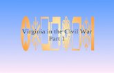Virginia in the Civil War Part 1 100 200 400 300 400 PeopleLeadersEventsMisc. 300 200 400 200 100 500 100.