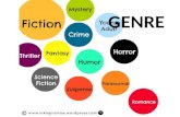 GENRE. Use this week’s vocabulary list to help you identify the genre of each of the following reading passages.