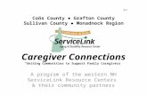 A program of the western NH ServiceLink Resource Centers & their community partners Coös County ● Grafton County Sullivan County ● Monadnock Region Caregiver.