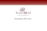Presented by Jeff Lorton. Agenda Turnitin overview Open discussion.