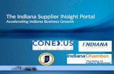 The Indiana Supplier INsight Portal Accelerating Indiana Business Growth.