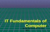 IT Fundamentals of Computer Mark Anthony P. Cezar, MIT.