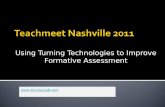 Using Turning Technologies to Improve Formative Assessment .