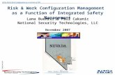 Page 1 NSTec Risk & Work Configuration as a Function of ISM T100EEU042307 Vision Service Partnership Risk & Work Configuration Management as a Function.