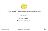Revenue Cycle Management Project Overview Experiences Recommendations Chemo Tecnics Limited RCM Project - Abuja June 2004.