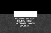 CONGRATULATIONS!! YOU ARE HERE TODAY BECAUSE YOU HAVE WORKED HARD AND EARNED AN INVITATION TO THE NATIONAL HONOR SOCIETY.