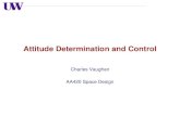 Attitude Determination and Control Charles Vaughan AA420 Space Design.