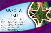 BBYO & JSU Can BBYO replicate the Chicago Model in other Regions across the country? Presented By: Stacy Heller Great Midwest Region Program Director PDI.