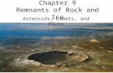 Chapter 9 Remnants of Rock and Ice Asteroids, Comets, and Pluto.