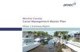 Monroe County Canal Management Master Plan Phase 1 Summary Report.