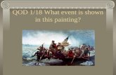 QOD 1/18 What event is shown in this painting?. The End of the War.