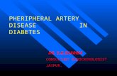 PHERIPHERAL ARTERY DISEASE IN DIABETES DR. S.K.SHARMA CONSULTANT ENDOCRINOLOGIST JAIPUR.