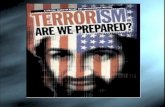 Terrorism defined…  The calculated use of violence to instill fear, intended to intimidate governments or societies in the pursuit of a goal.