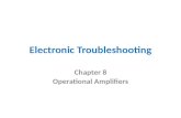 Electronic Troubleshooting Chapter 8 Operational Amplifiers.
