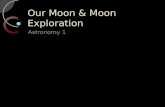 Our Moon & Moon Exploration Astronomy 1. Vocabulary New moon Waxing phase Full Moon Waning phase Solar eclipse Lunar eclipse Tides Craters Marias Highlands.