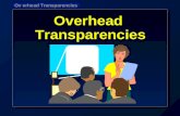 Ov erhead Transparencies OverheadTransparencies. Advantages/Limitations + / -