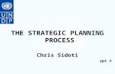 THE STRATEGIC PLANNING PROCESS Chris Sidoti ppt 4.