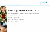Ferring Pharmaceuticals The extended Williams’ trend test - Background and practical example Anders Malmberg DSBS Generalforsamling May 26th, 2011.