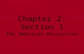 Chapter 2: Section 1 The American Revolution. March on Lexington & Concord more British troops arrive in Boston – 4,000 in city British commander – Gen.