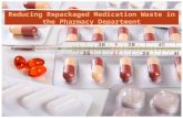 Reducing Repackaged Medication Waste in the Pharmacy Department.