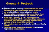 Group 4 Project collaborative activity where students from different group 4 subjects work together collaborative activity where students from different.