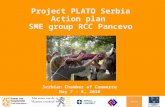 Project PLATO Serbia Action plan SME group RCC Pancevo Serbian Chamber of Commerce May 7 - 8, 2010.